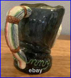 Royal Doulton Character Jug Granny Toothless D5521 Large 1940s Logo Only