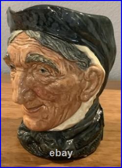 Royal Doulton Character Jug Granny Toothless D5521 Large 1940s Logo Only