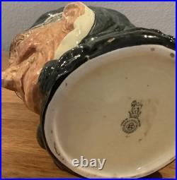Royal Doulton Character Jug Granny Toothless D5521 Large 1940s Logo Only