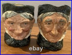 Royal Doulton Character Jug Granny Toothless D5521 Large 1940s Logo Only