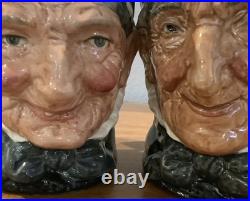 Royal Doulton Character Jug Granny Toothless D5521 Large 1940s Logo Only