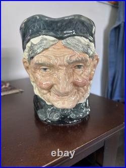 Royal Doulton Character Jug Granny withTooth D5521 Large 1940s