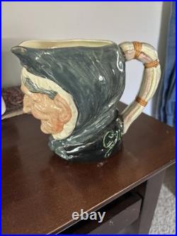 Royal Doulton Character Jug Granny withTooth D5521 Large 1940s