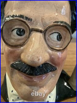 Royal Doulton Character Jug Groucho Marx D6710 Large 1983
