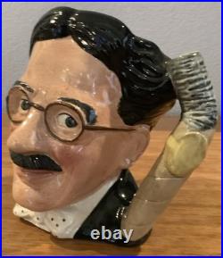 Royal Doulton Character Jug Groucho Marx D6710 Large 1983