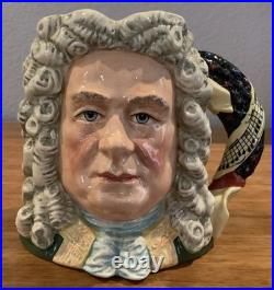 Royal Doulton Character Jug Handel D7080 Large 1997