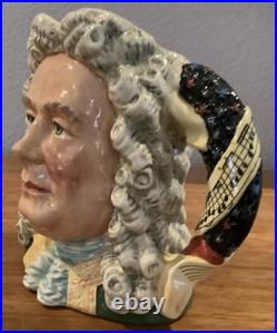 Royal Doulton Character Jug Handel D7080 Large 1997