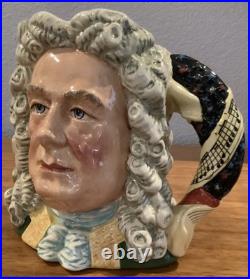 Royal Doulton Character Jug Handel D7080 Large 1997