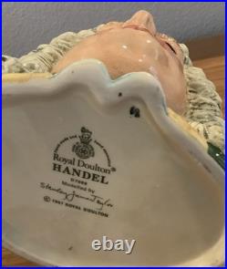 Royal Doulton Character Jug Handel D7080 Large 1997