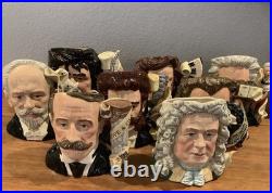 Royal Doulton Character Jug Handel D7080 Large 1997