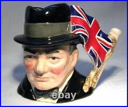 Royal Doulton Character Jug Heroic Leaders Set D6849 6850 6851 Ltd Ed D4