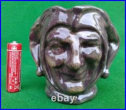 Royal Doulton Character Jug Jester Unusual Colourway Possible Trial Piece