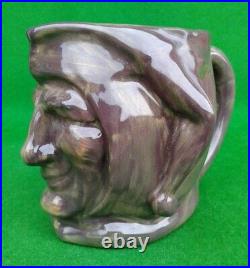 Royal Doulton Character Jug Jester Unusual Colourway Possible Trial Piece