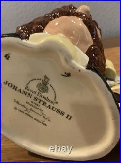 Royal Doulton Character Jug Johann Strauss II D7097 Large 1997