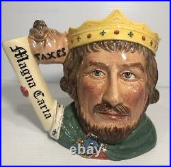 Royal Doulton Character Jug KING JOHN D7125 (Ltd. Ed. 1500)