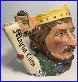 Royal Doulton Character Jug KING JOHN D7125 (Ltd. Ed. 1500)