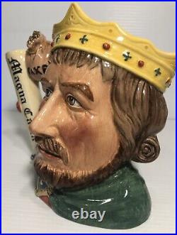 Royal Doulton Character Jug KING JOHN D7125 (Ltd. Ed. 1500)