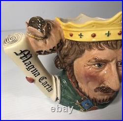 Royal Doulton Character Jug KING JOHN D7125 (Ltd. Ed. 1500)