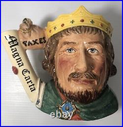 Royal Doulton Character Jug KING JOHN D7125 (Ltd. Ed. 1500)