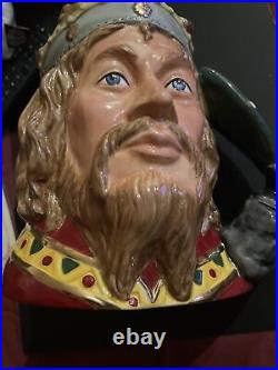 Royal Doulton Character Jug King Arthur D7055 (Ltd. Edition of 1500) 1340 CofA