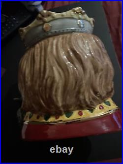 Royal Doulton Character Jug King Arthur D7055 (Ltd. Edition of 1500) 1340 CofA