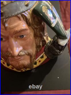 Royal Doulton Character Jug King Arthur D7055 (Ltd. Edition of 1500) 1340 CofA