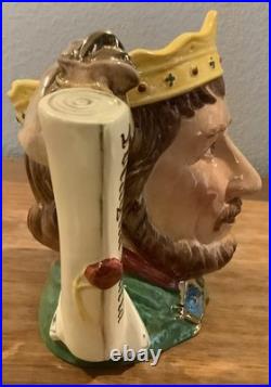 Royal Doulton Character Jug King John D7125 Large Collector Club Limited Ed 1998