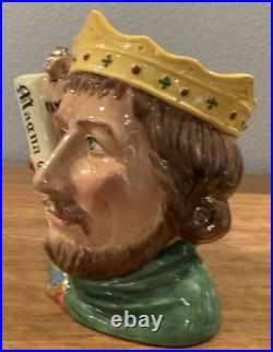 Royal Doulton Character Jug King John D7125 Large Collector Club Limited Ed 1998