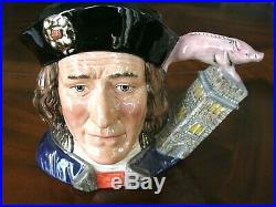 Royal Doulton Character Jug King Richard III D7099 Ltd Ed #175 of 1500 Mint Cond