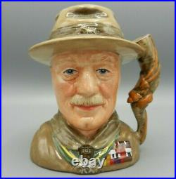 Royal Doulton Character Jug LORD BADEN POWELL Founder of the Scouts D7144