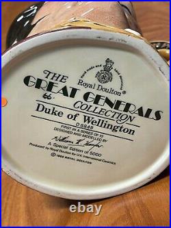 Royal Doulton Character Jug Large (CJL) Duke of Wellington D6848