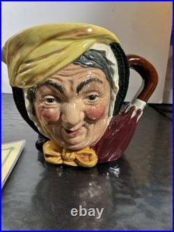 Royal Doulton Character Jug Large (CJL) Sairey Gamp Colorway D6770 #16/250