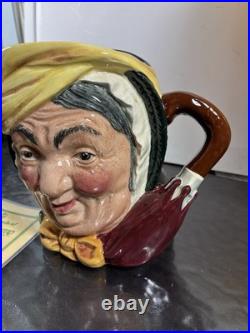 Royal Doulton Character Jug Large (CJL) Sairey Gamp Colorway D6770 #16/250