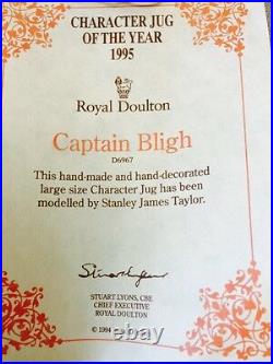 Royal Doulton Character Jug Large Captain Bligh D6967