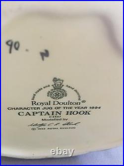 Royal Doulton Character Jug Large Captain Hook D6947