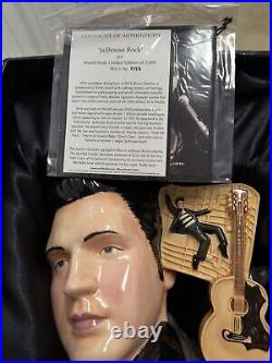 Royal Doulton Character Jug Large Elvis Jailhouse Rock EP4