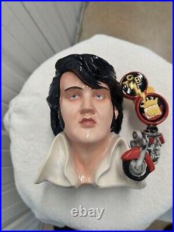 Royal Doulton Character Jug Large Elvis Viva Las Vegas EP10