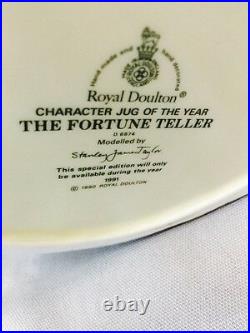 Royal Doulton Character Jug Large Fortune Teller D6874