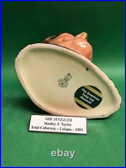 Royal Doulton Character Jug Large Juggler Colorway Museum sale