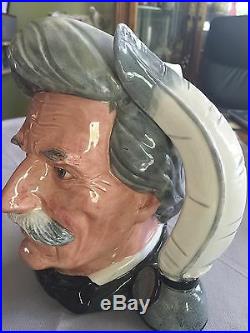 Royal Doulton Character Jug Large Mark Twain D6654