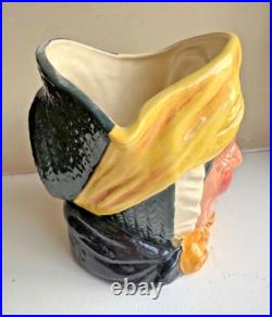 Royal Doulton Character Jug Large Sairey Gamp D6770 #196 WITH COA AND BOX