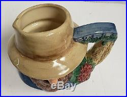 Royal Doulton Character Jug Large Toby Mug Claude Monet D7150 7-1/4 2000