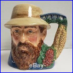 Royal Doulton Character Jug Large Toby Mug Claude Monet D7150 7-1/4 2000