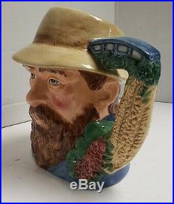 Royal Doulton Character Jug Large Toby Mug Claude Monet D7150 7-1/4 2000