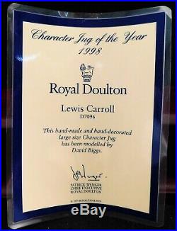 Royal Doulton Character Jug Lewis Carroll D7096