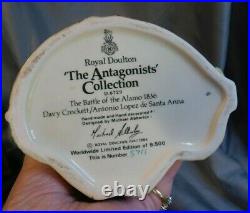 Royal Doulton Character Jug Limited Edition Antagonists Battle Of Alamo D6729