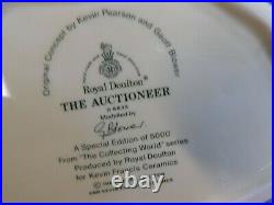 Royal Doulton Character Jug Limited Edition The Auctioneer D6838 G. Blowersignd