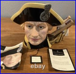 Royal Doulton Character Jug Lord Horatio Nelson D7236 Large JOY 2005 Limited Ed