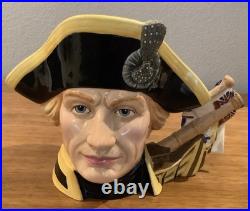 Royal Doulton Character Jug Lord Horatio Nelson D7236 Large JOY 2005 Limited Ed