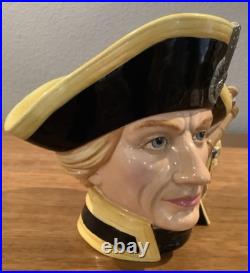 Royal Doulton Character Jug Lord Horatio Nelson D7236 Large JOY 2005 Limited Ed Royal Doulton Character Jug Lord Horatio Nelson D7236 Large JOY 2005 Limited Ed